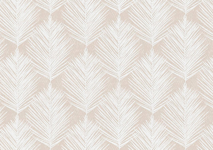 Gentle Palm, Natural - Motorised Roman Blind - Image 7